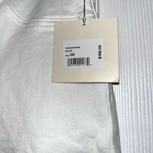 Favorite Daughter The Sara High Rise Skinny Jean in White Size 28 NWT - Picture 6 of 12